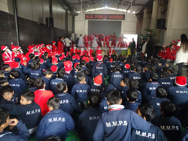 Christmas Celebration by primary students