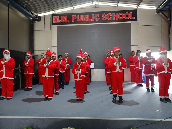 Christmas Celebration by primary students