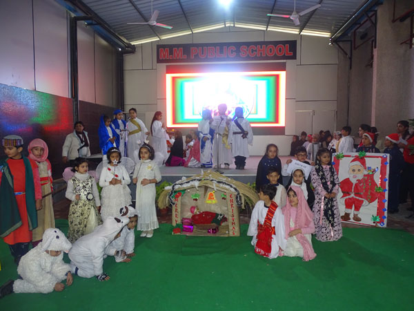 Christmas Celebration by primary students