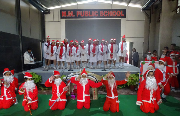 Christmas Celebration by primary students