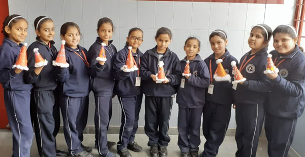 Christmas Celebration by primary students