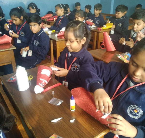 Christmas Celebration by primary students