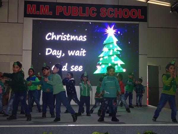 Christmas Celebration by pre-primary students