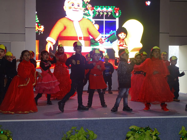 Christmas Celebration by pre-primary students