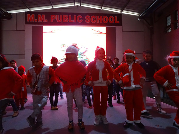 Christmas Celebration by pre-primary students