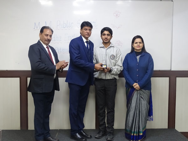Felicitation of Student of the Year 2019 by LIC