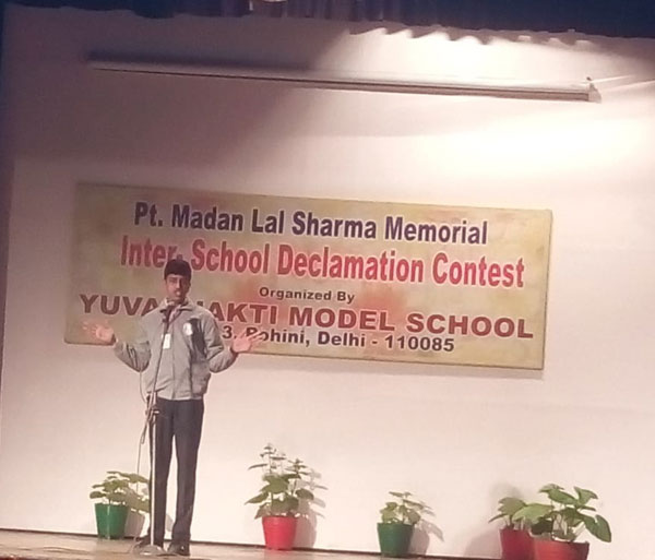  Inter-School English Declamation Competition