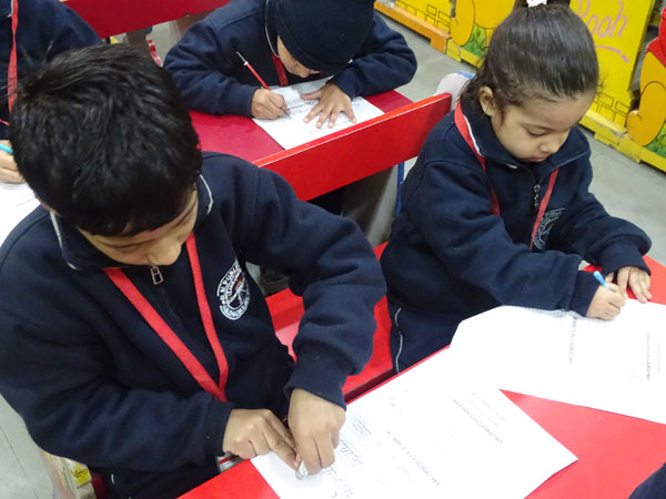 English and Hindi Calligraphy Competition