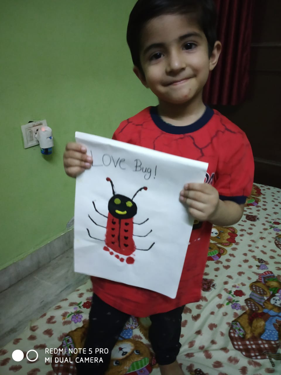 Red color day celebration