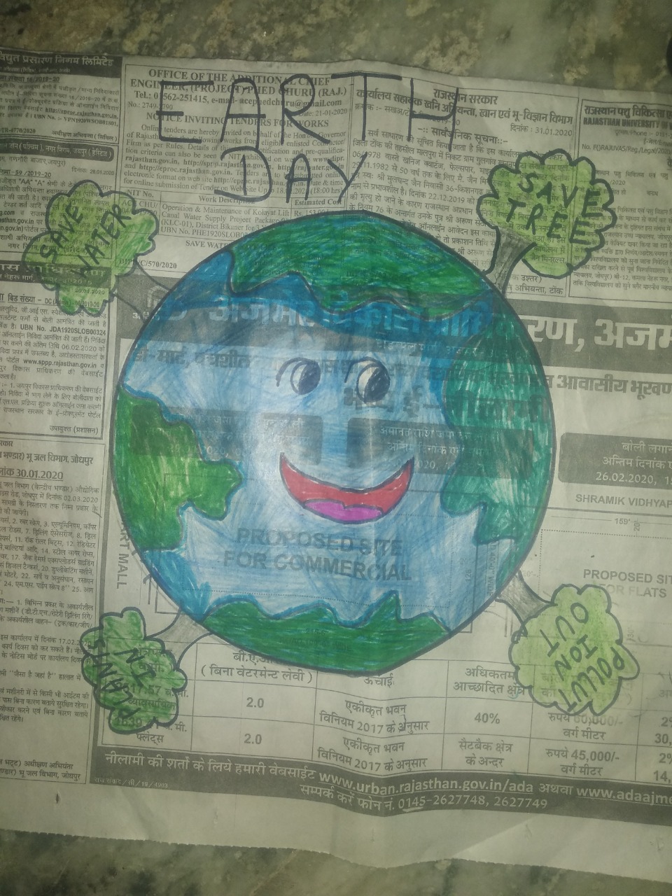Earth Day Celebration by Primary Students