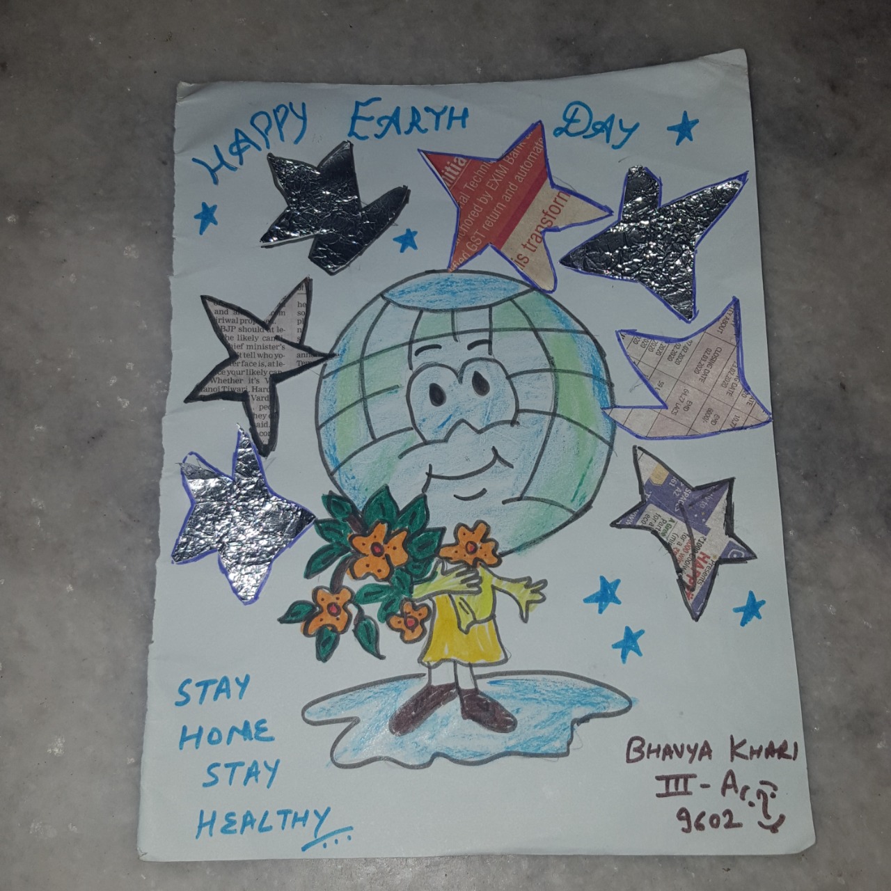 Earth Day Celebration by Primary Students