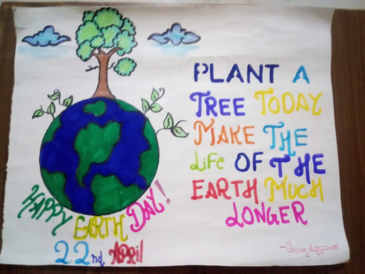 Earth protect us, we must protect it too.