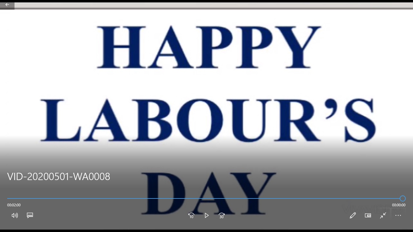 Celebrating Labour’s Day