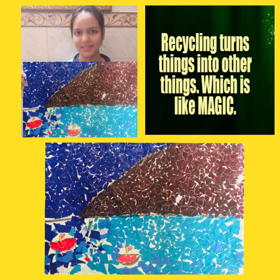 Recycling turns waste into useful magical things