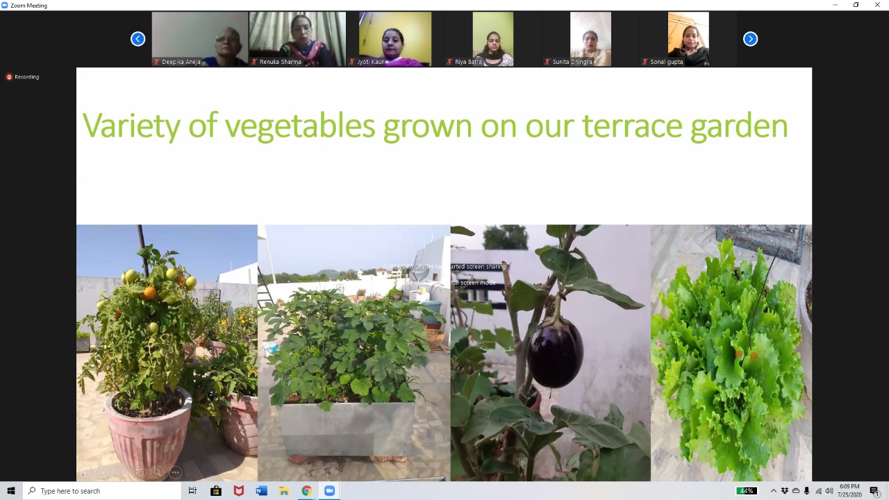 Webinar on Tree Plantation and Organic farming