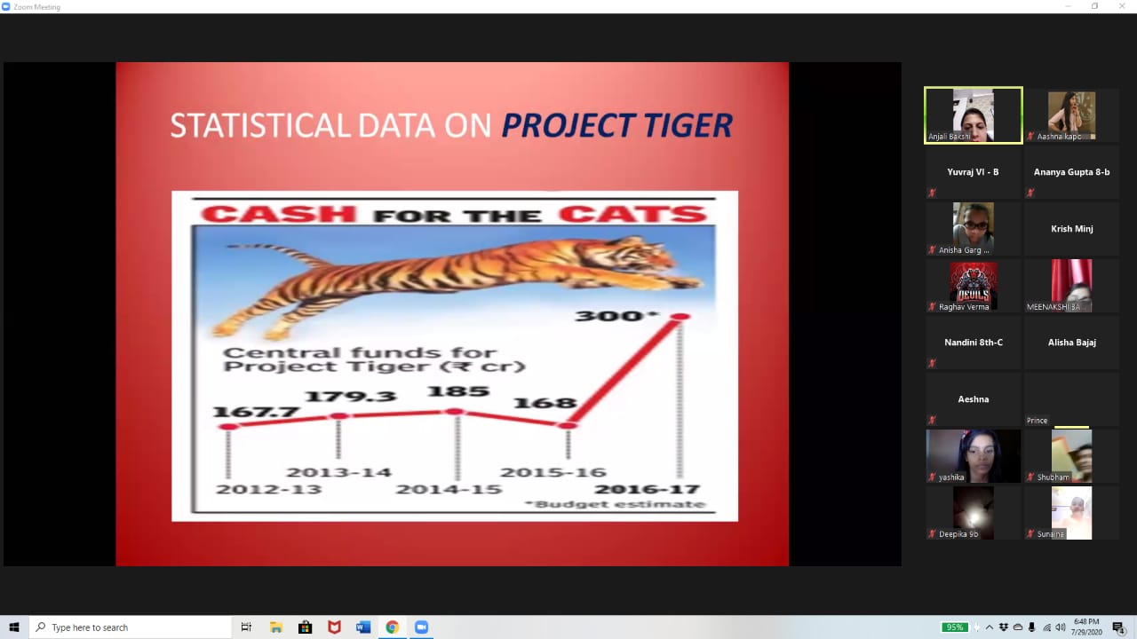 Celebration of International Tiger Day
