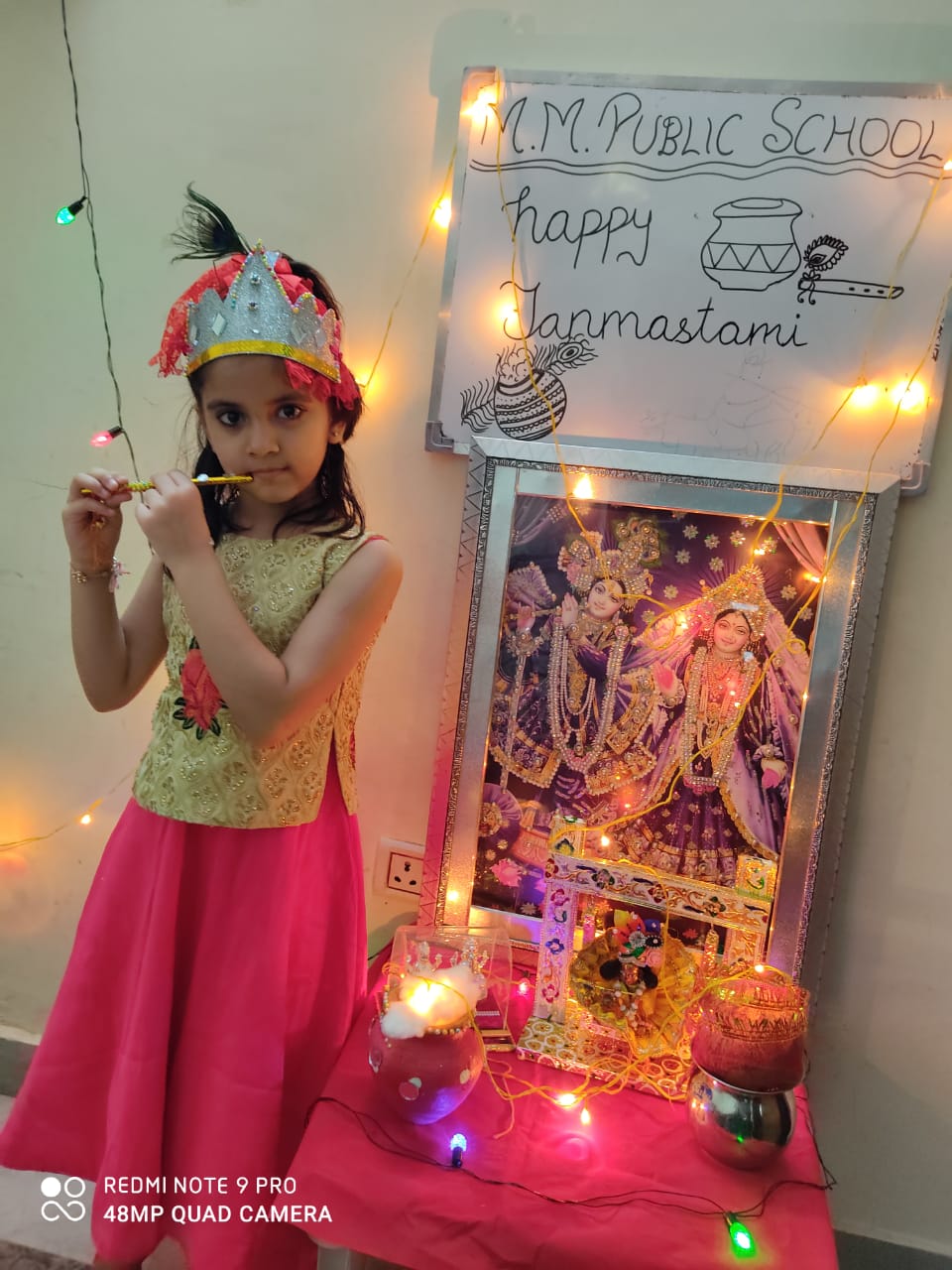Janmashtmi celebration by Primary students