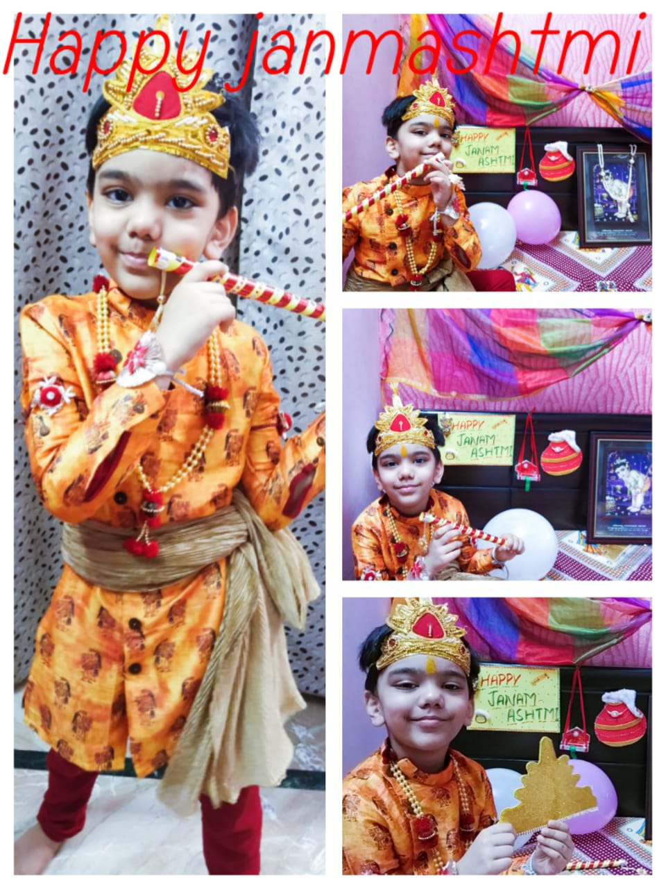 Janmashtmi celebration by Primary students