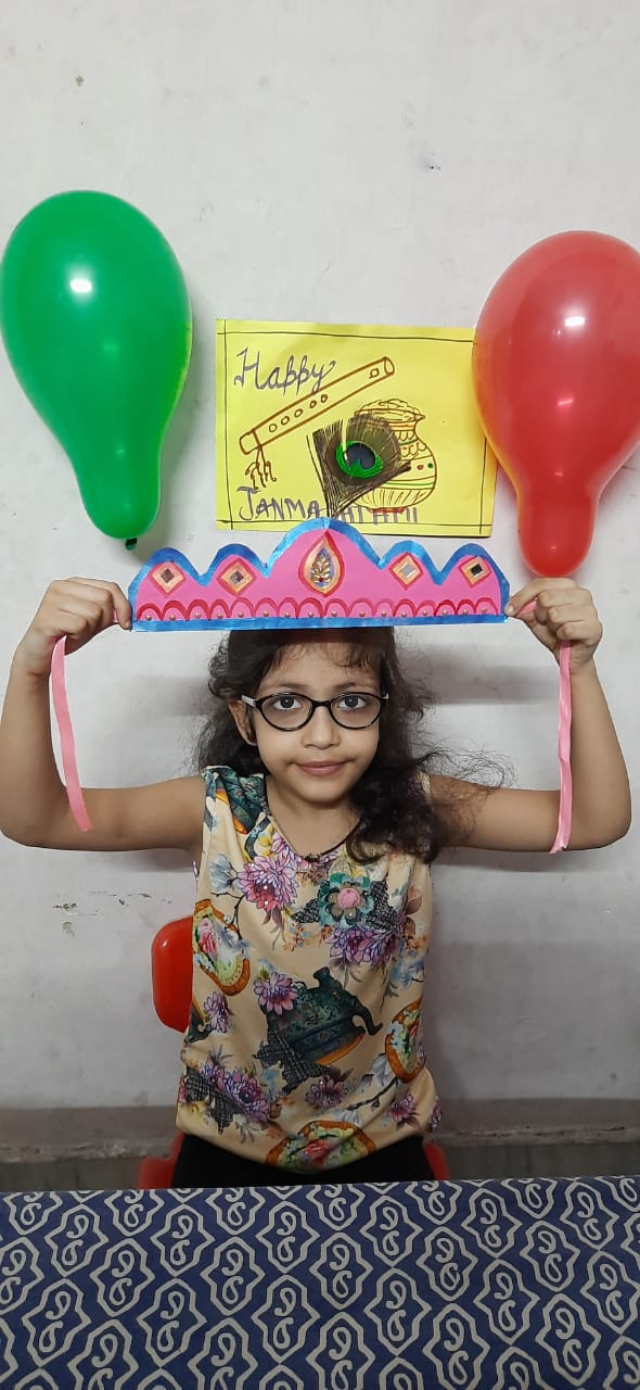 Janmashtmi celebration by Primary students