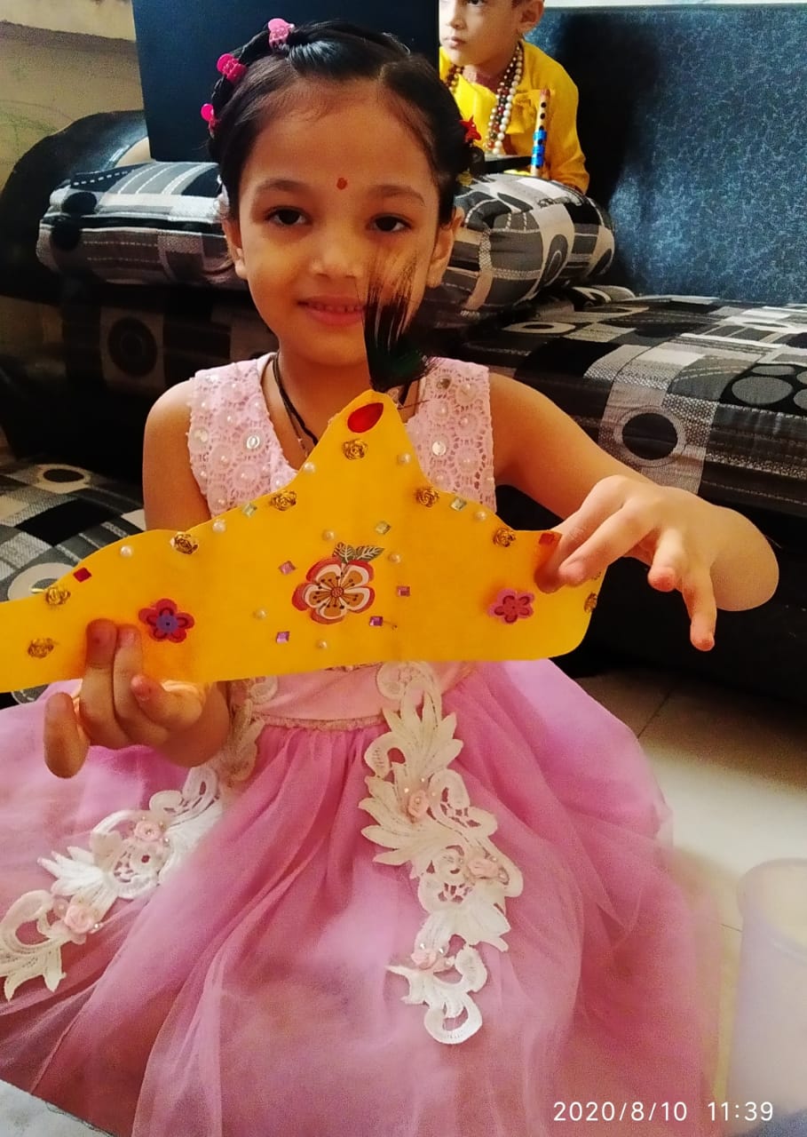 Janmashtmi celebration by Primary students