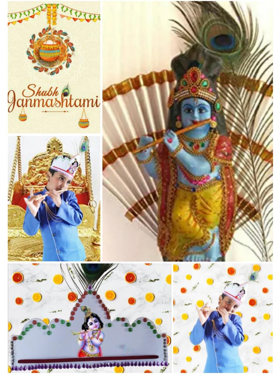 Janmashtmi celebration by Primary students