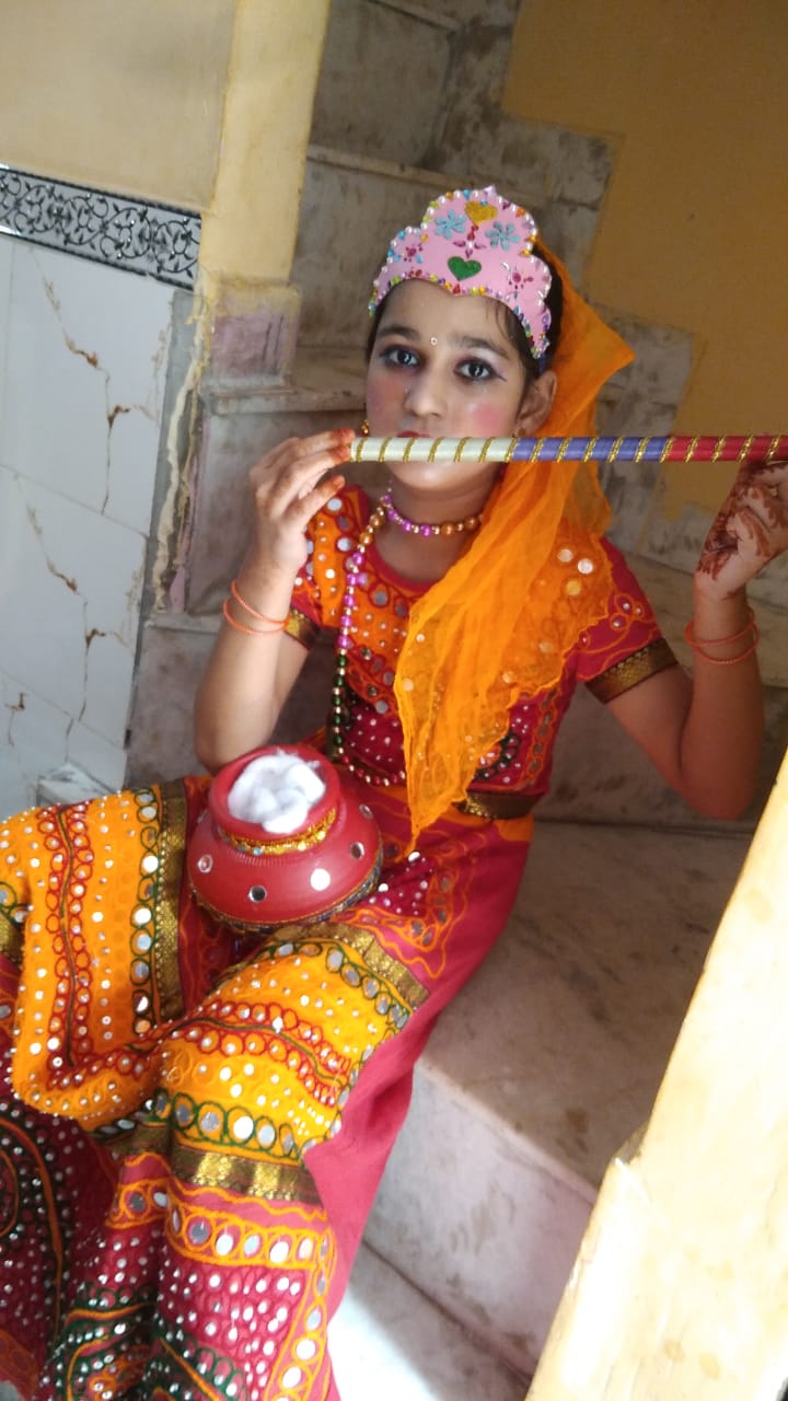 Janmashtmi celebration by Primary students