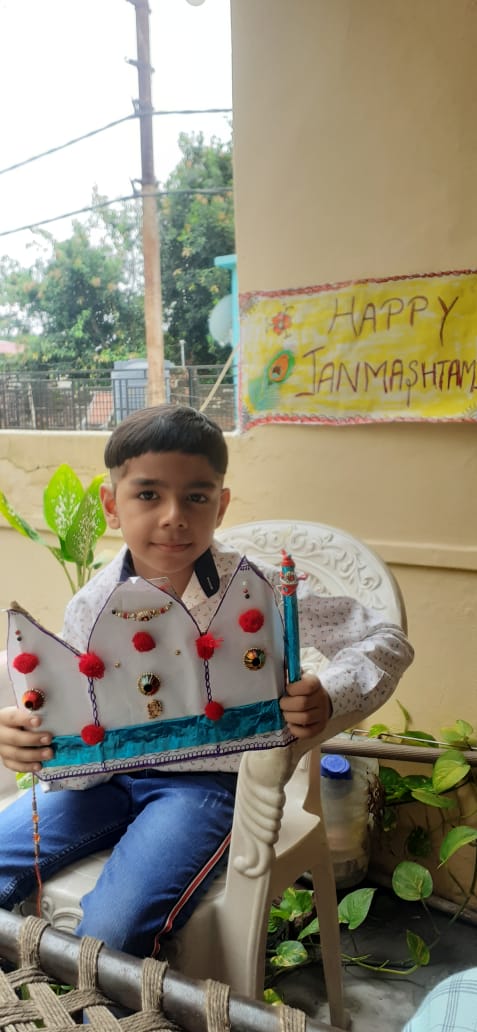 Janmashtmi celebration by Primary students