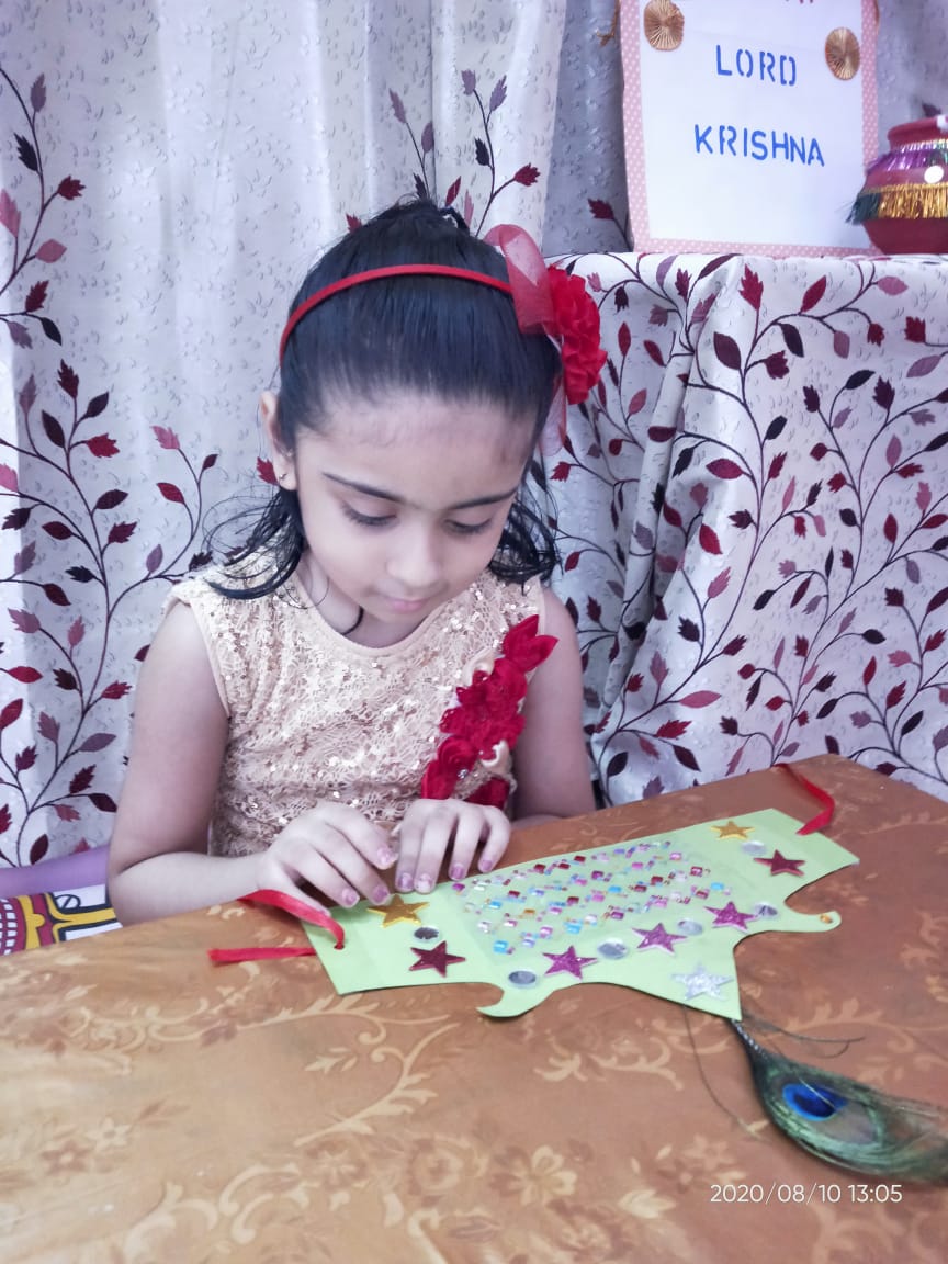 Janmashtmi celebration by Primary students