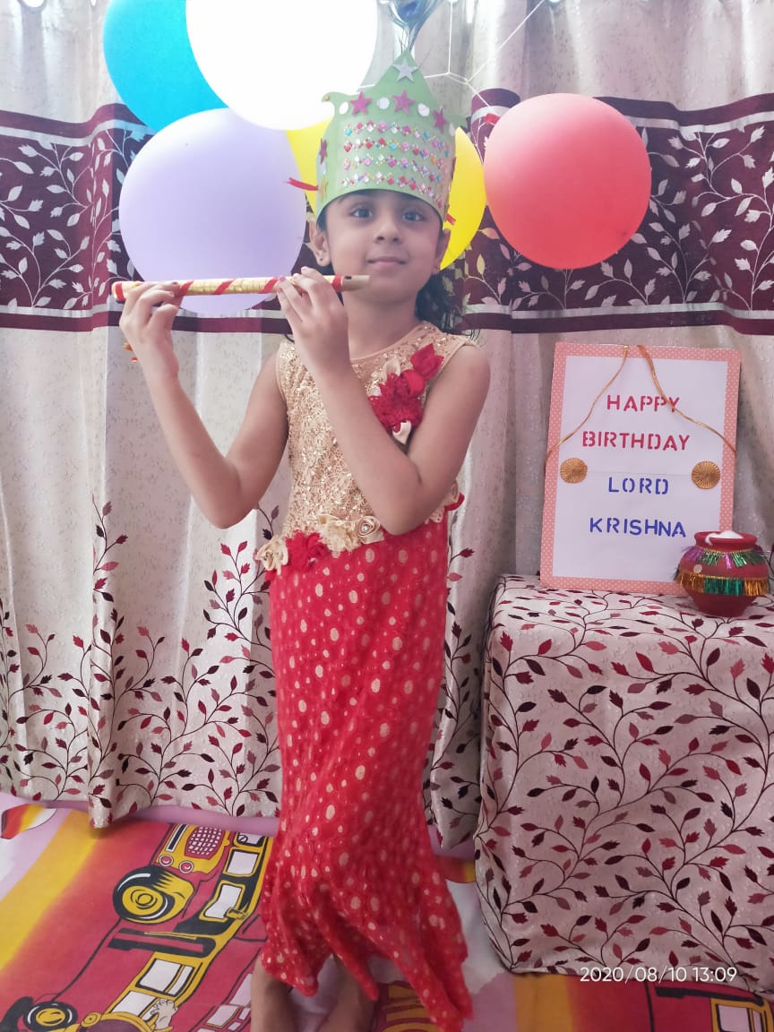 Janmashtmi celebration by Primary students