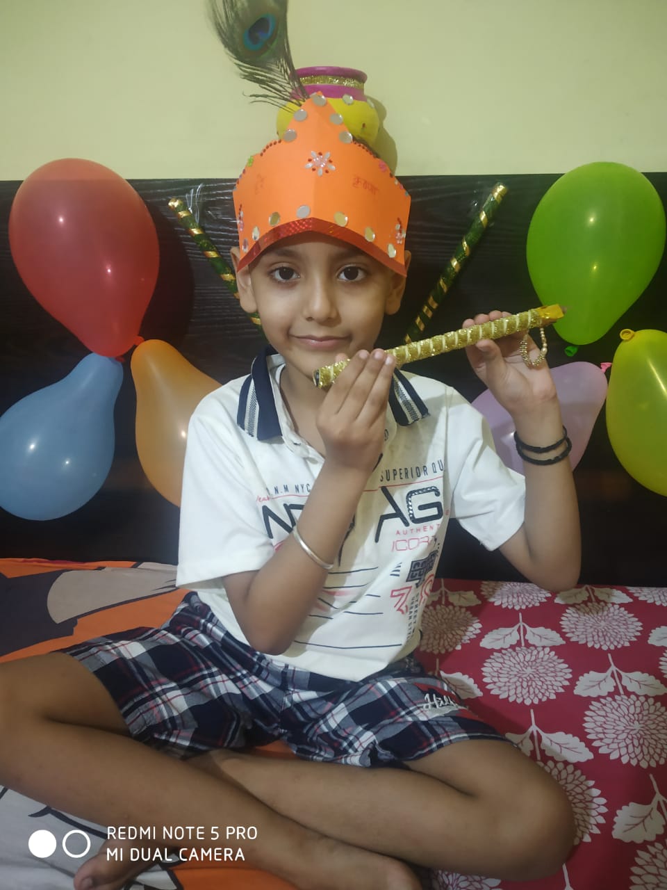Janmashtmi celebration by Primary students