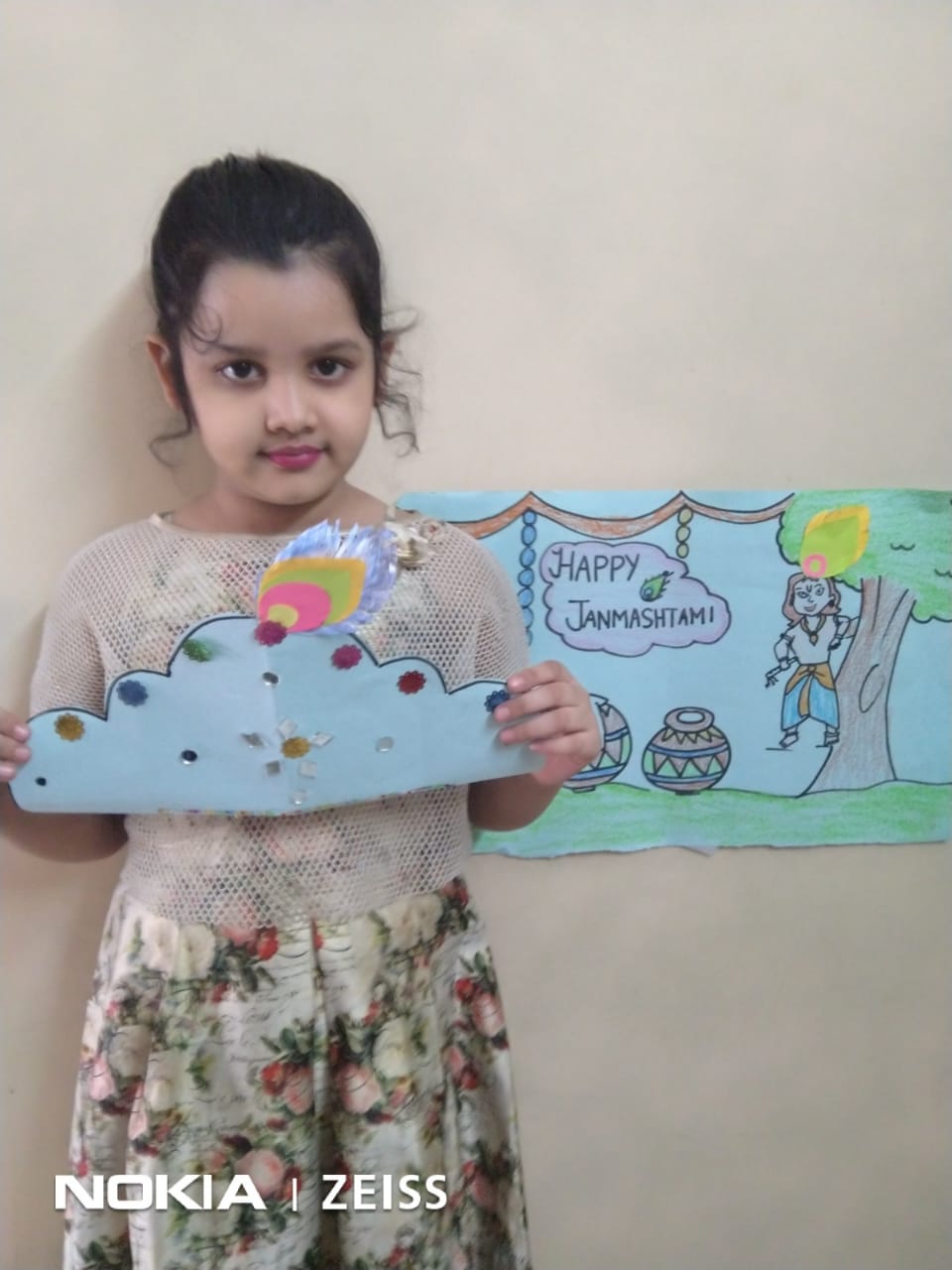 Janmashtmi celebration by Primary students