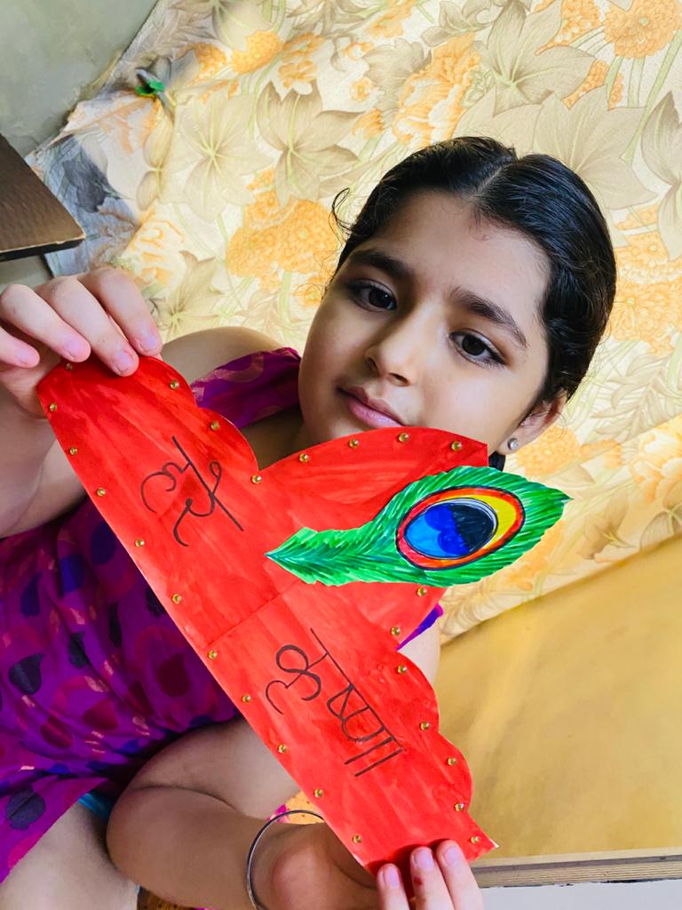 Janmashtmi celebration by Primary students