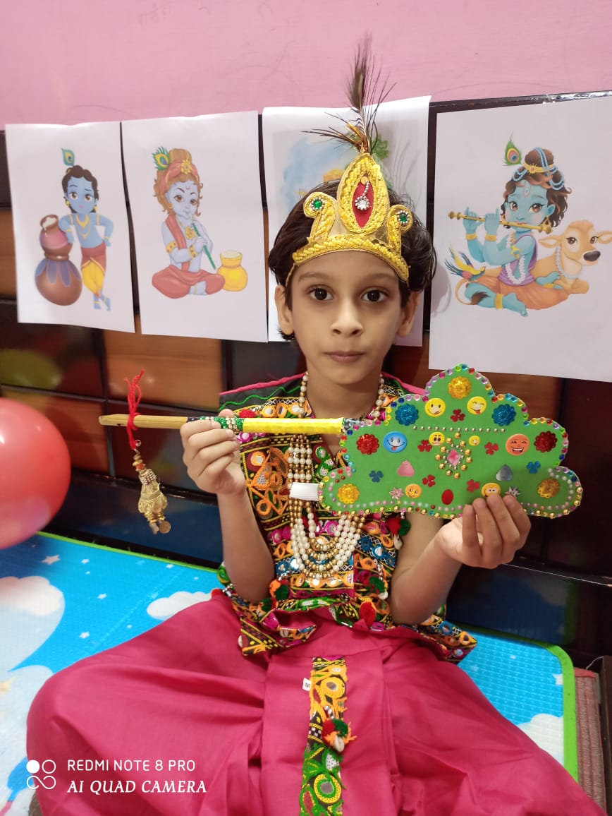 Janmashtmi celebration by Primary students