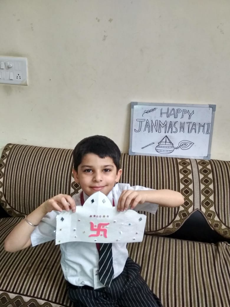 Janmashtmi celebration by Primary students