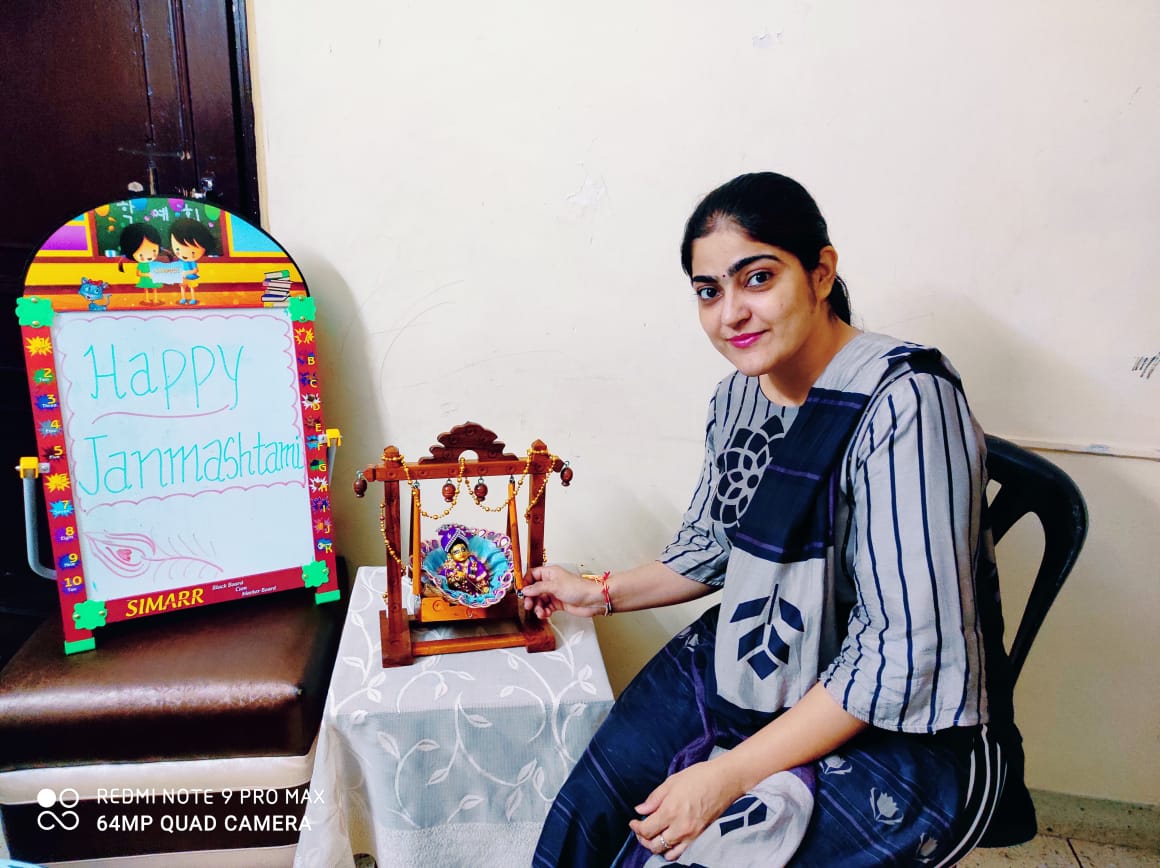 Janmashtmi celebration by Primary students