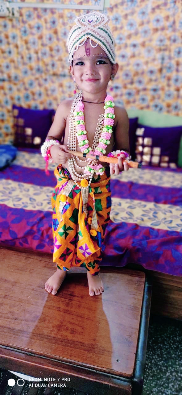 Janamashtami celebration by Pre-Primary kids
