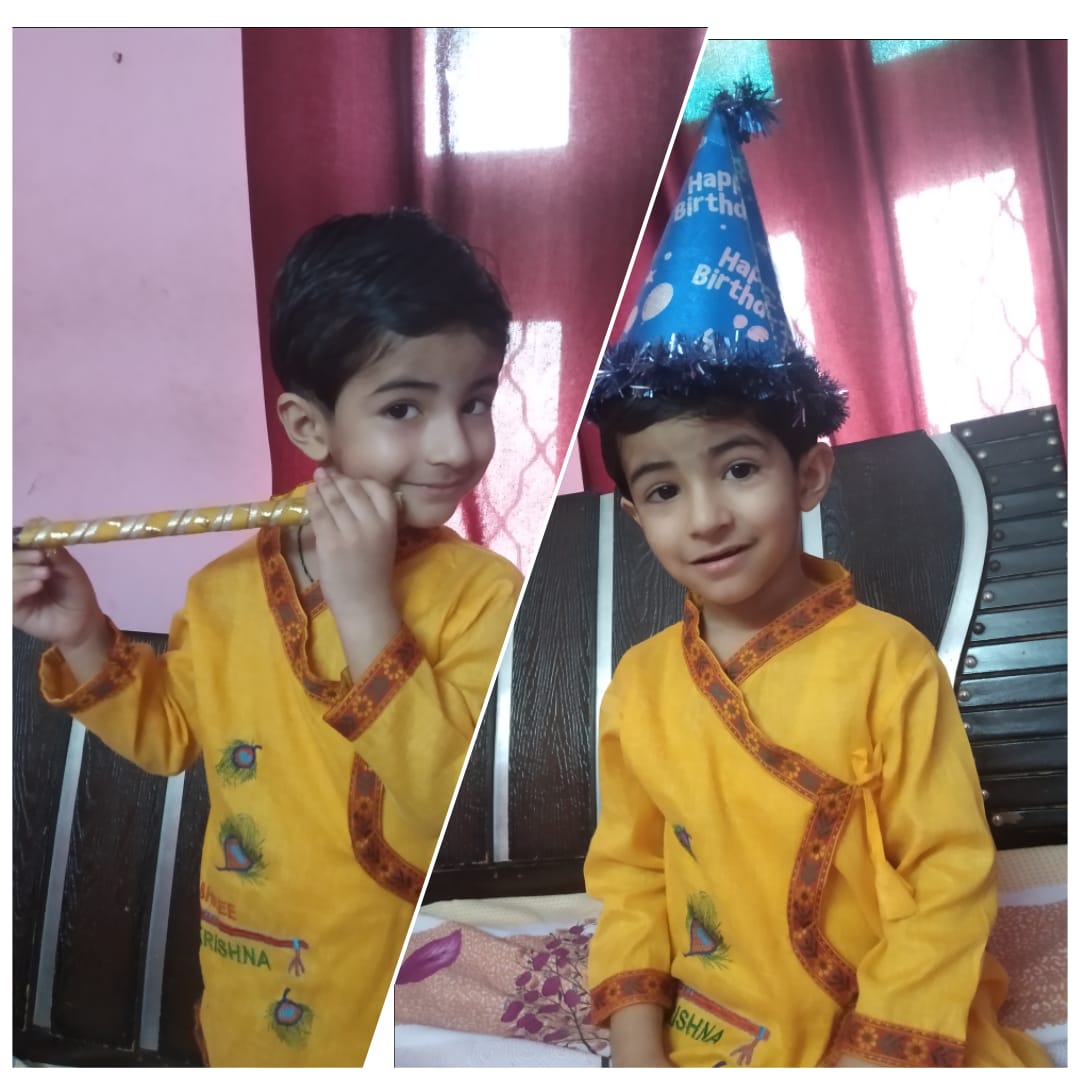 Janamashtami celebration by Pre-Primary kids