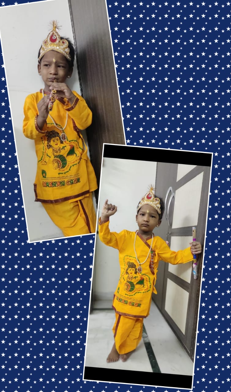 Janamashtami celebration by Pre-Primary kids