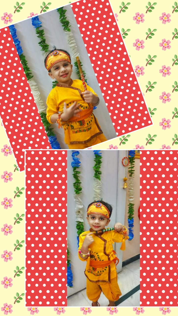 Janamashtami celebration by Pre-Primary kids