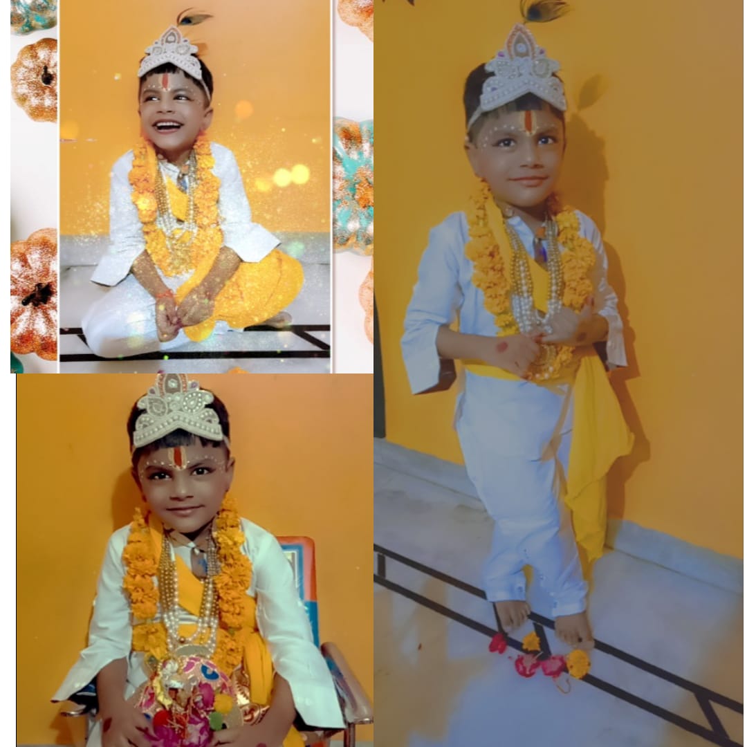 Janamashtami celebration by Pre-Primary kids