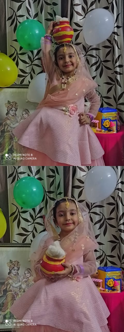 Janamashtami celebration by Pre-Primary kids