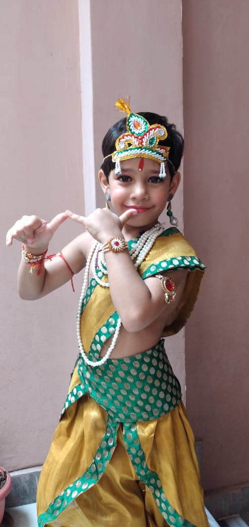 Janamashtami celebration by Pre-Primary kids