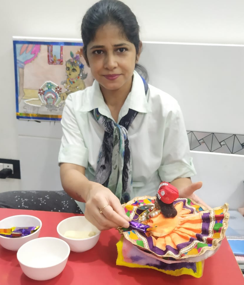 Janamashtami celebration by Pre-Primary kids