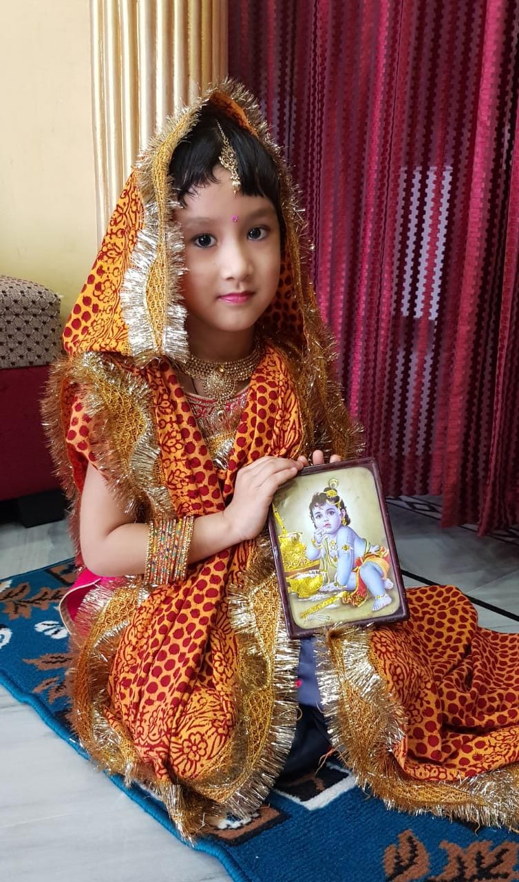 Janamashtami celebration by Pre-Primary kids
