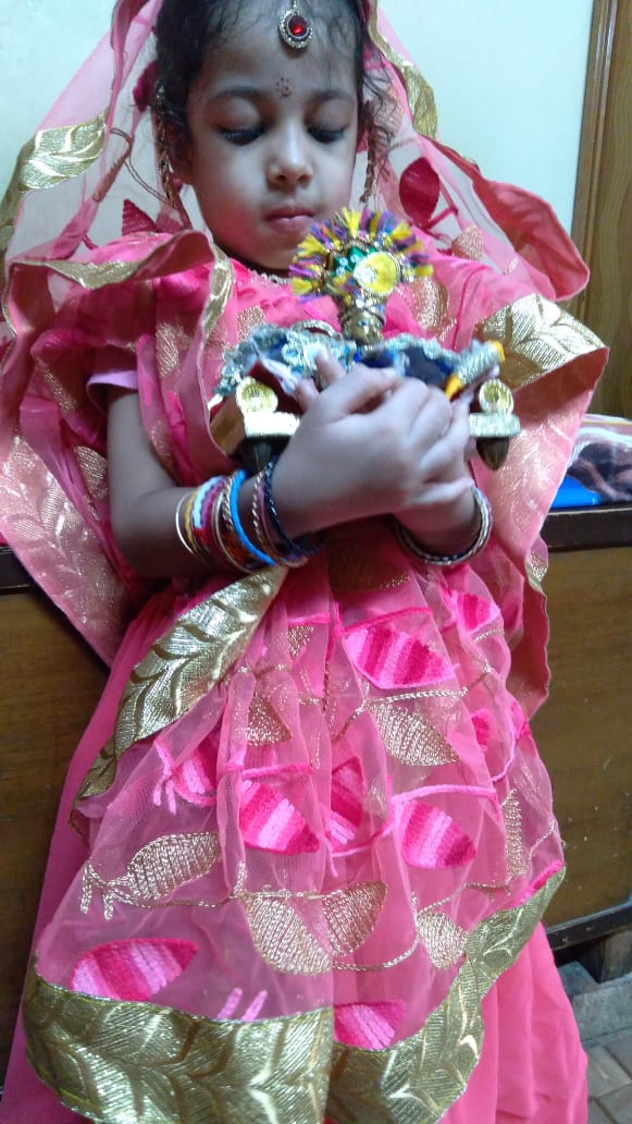 Janamashtami celebration by Pre-Primary kids