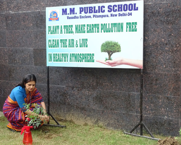 Celebration of Tree Plantation Day by Eco Club