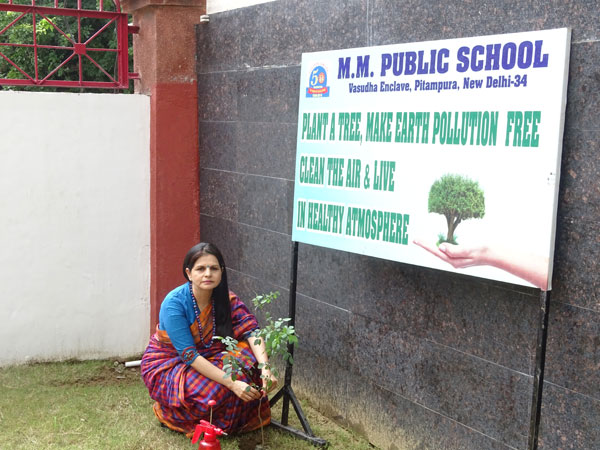 Celebration of Tree Plantation Day by Eco Club