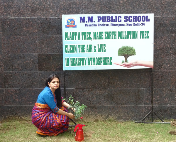 Celebration of Tree Plantation Day by Eco Club
