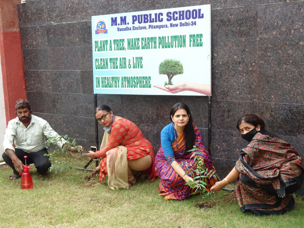 Celebration of Tree Plantation Day by Eco Club