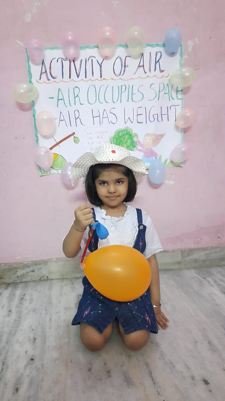 Air & Water Experiment by class I